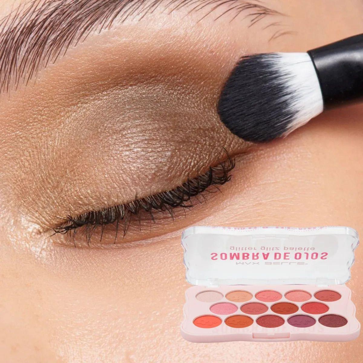 Paleta Sombras Ojos Pro 14 Tonos Alta Pigmentación ALJ-4