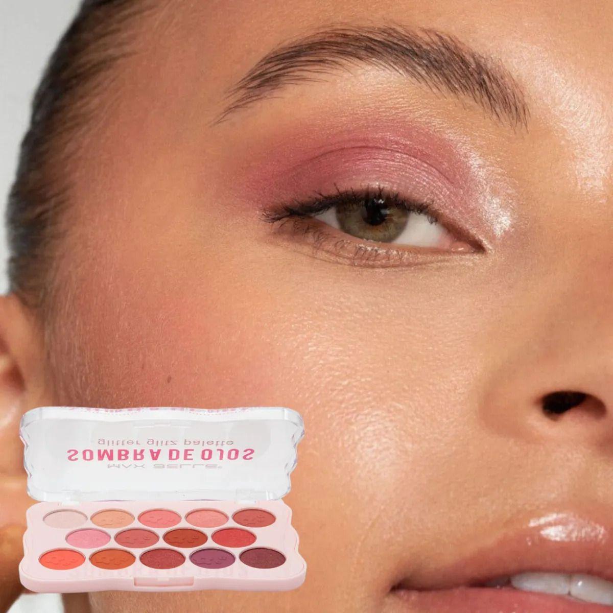 Paleta Sombras Ojos Pro 14 Tonos Alta Pigmentación ALJ-9