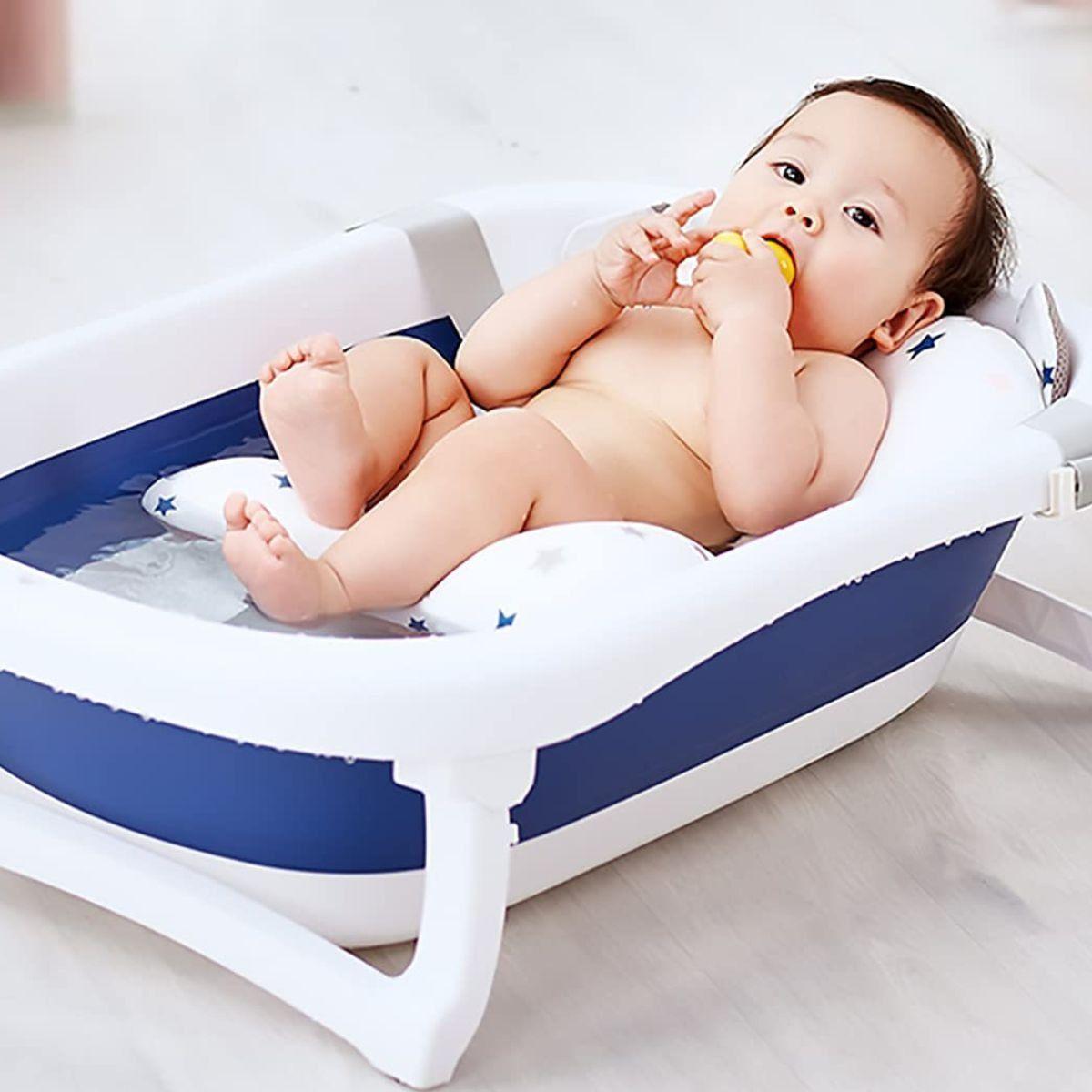 SET 2 ALMOHADILLA DE BAÑO FLOTANTE 0-6M ERGONOMICO BEBE LAU-5