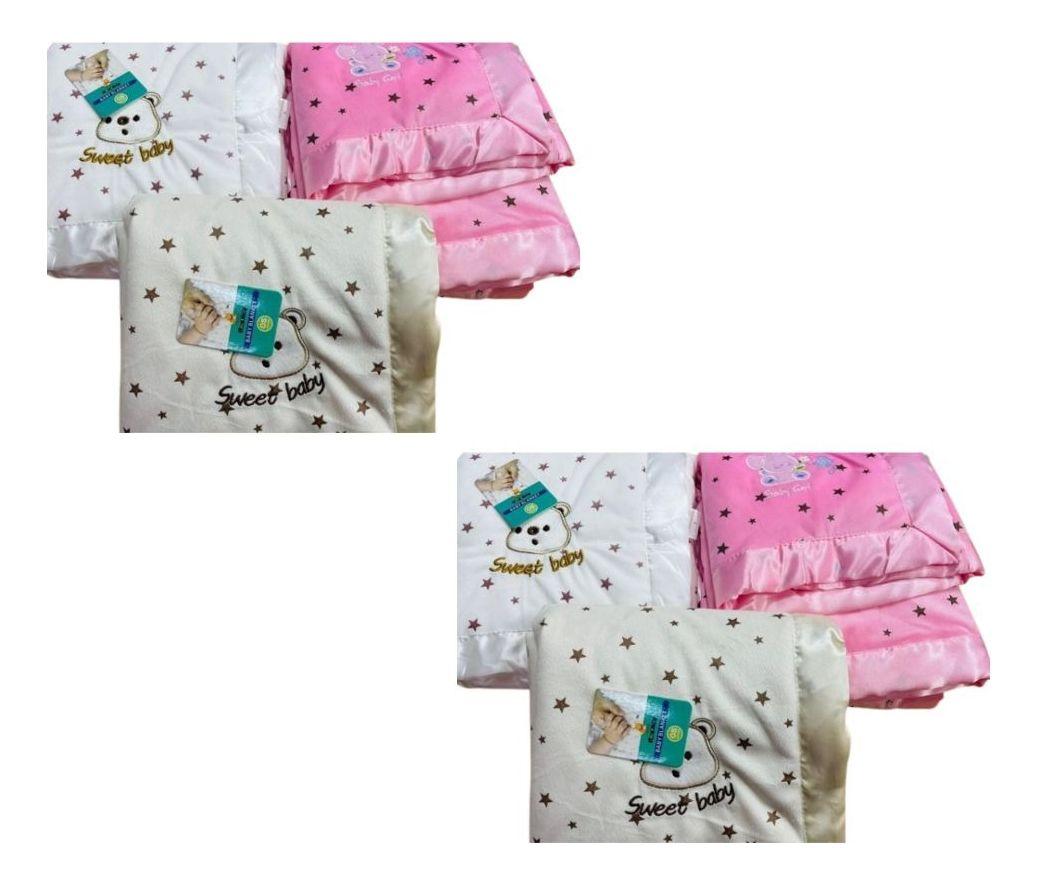 MANTA CON CHIPORRO PARA BEBE TERMICA ABRIGO SUAVE LAU-3