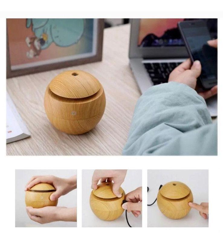 Difusor Humidificador Aromaterapia LED USB Colores Rondon-7