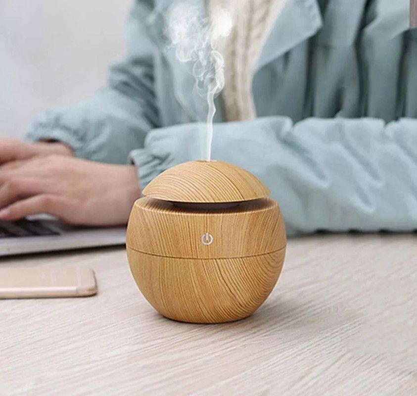 Difusor Humidificador Aromaterapia LED USB Colores Rondon-8