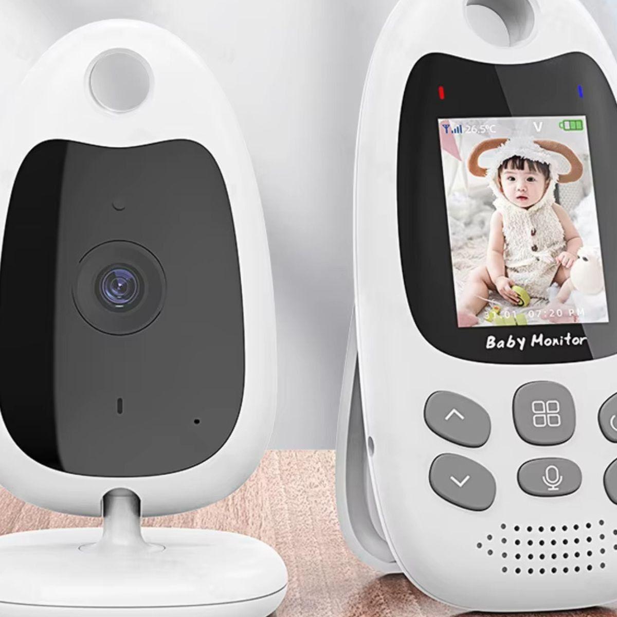 MONITOR DE BEBE PANTALLA LCD CAMARA HOGAR MAMA LAU-4