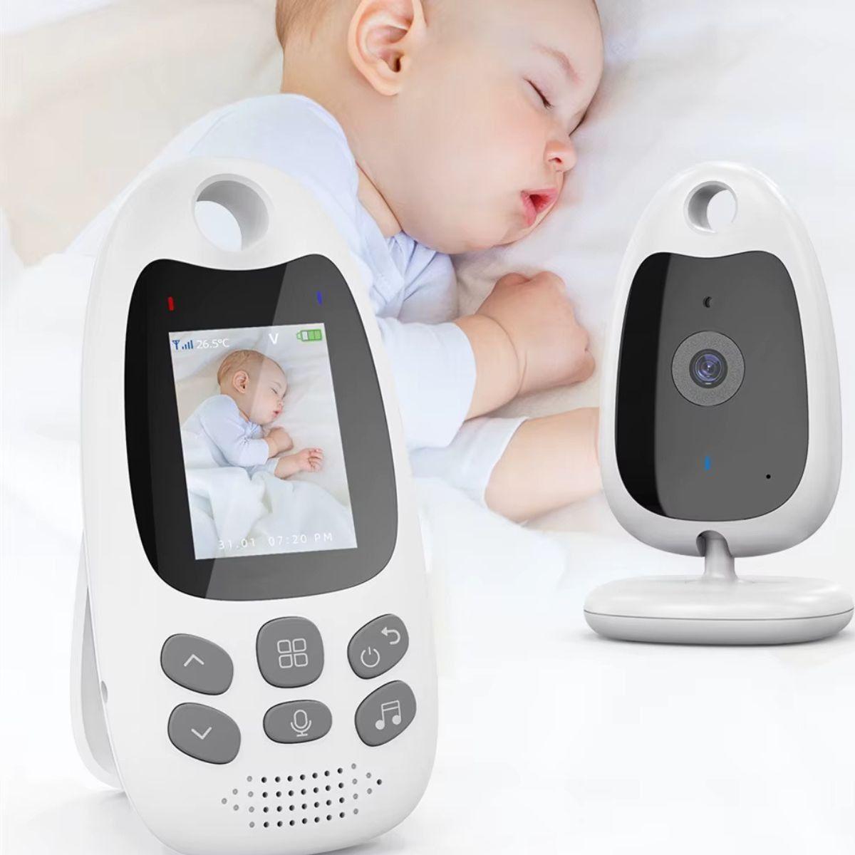 MONITOR DE BEBE PANTALLA LCD CAMARA HOGAR MAMA LAU-5