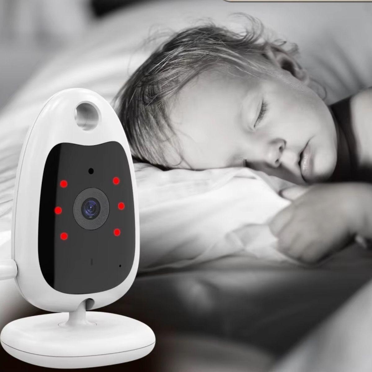 MONITOR DE BEBE PANTALLA LCD CAMARA HOGAR MAMA LAU-6