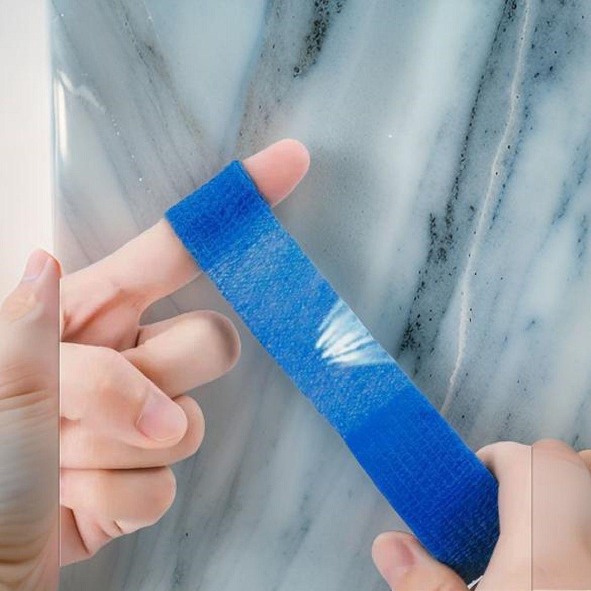 Set 10 Vendas Elastica Adhesiva Medicinal 2,5cmx4,5M Lau-2