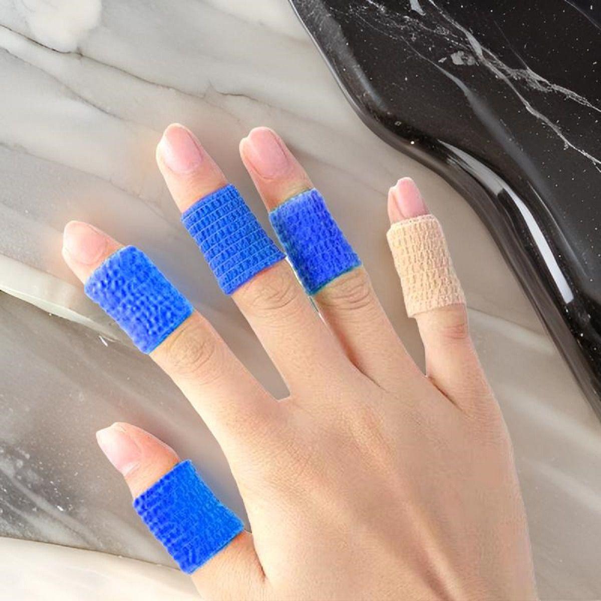 Set 10 Vendas Elastica Adhesiva Medicinal 2,5cmx4,5M Lau-7