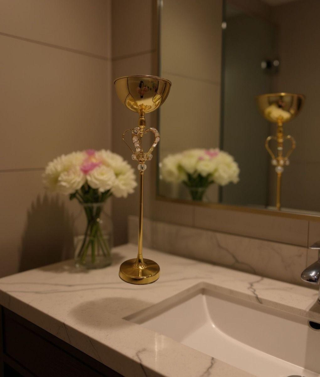 Centro Mesa Decorativo Candelabro Elegante Adorno Jhn-8