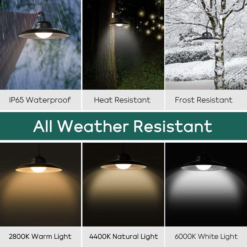 Luz Solar LED Colgante Exterior Lampara Solar Rondon-2
