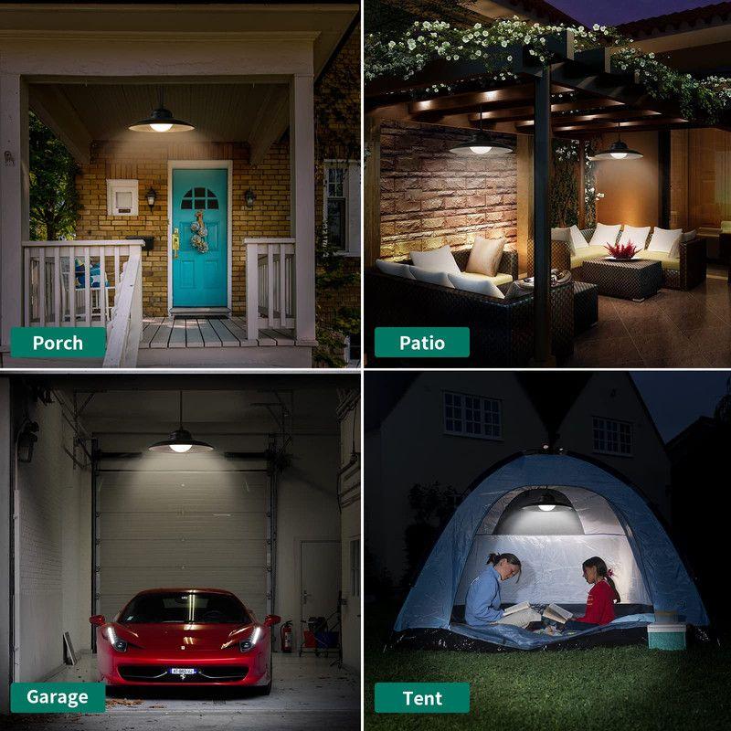 Luz Solar LED Colgante Exterior Lampara Solar Rondon-3