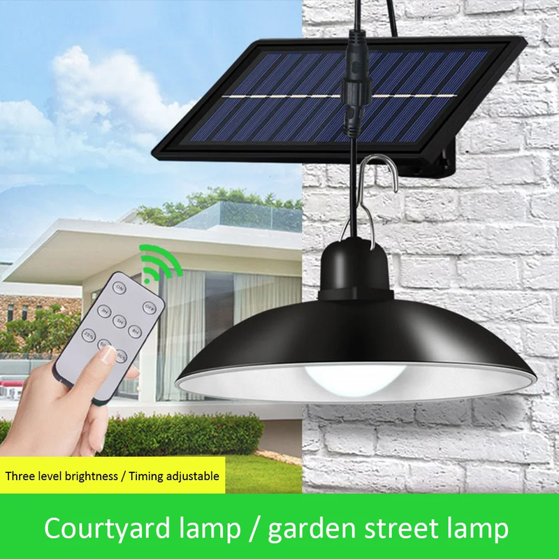 Luz Solar LED Colgante Exterior Lampara Solar Rondon-5