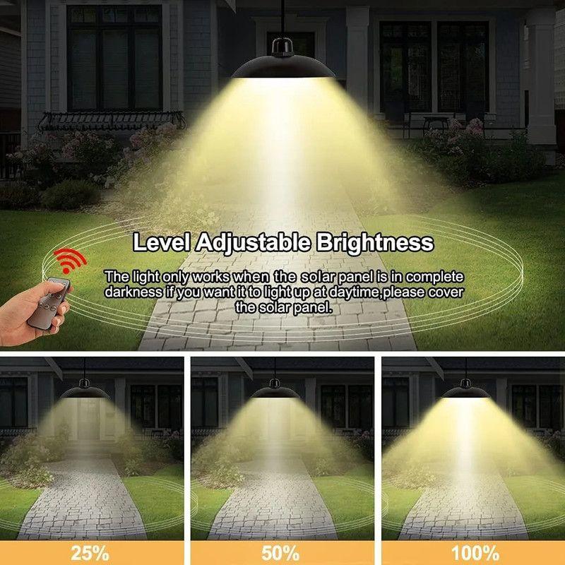 Luz Solar LED Colgante Exterior Lampara Solar Rondon-7