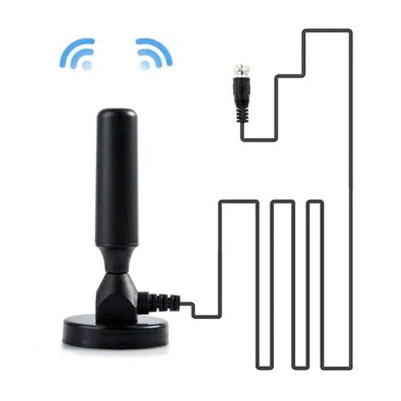 Antena HD Televisión Digital Antena Amplificada Interna Jer-9