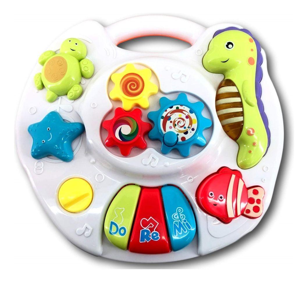 Mesa Juego 2en1 Arma Forma De Mesa Música Luces Lau-2