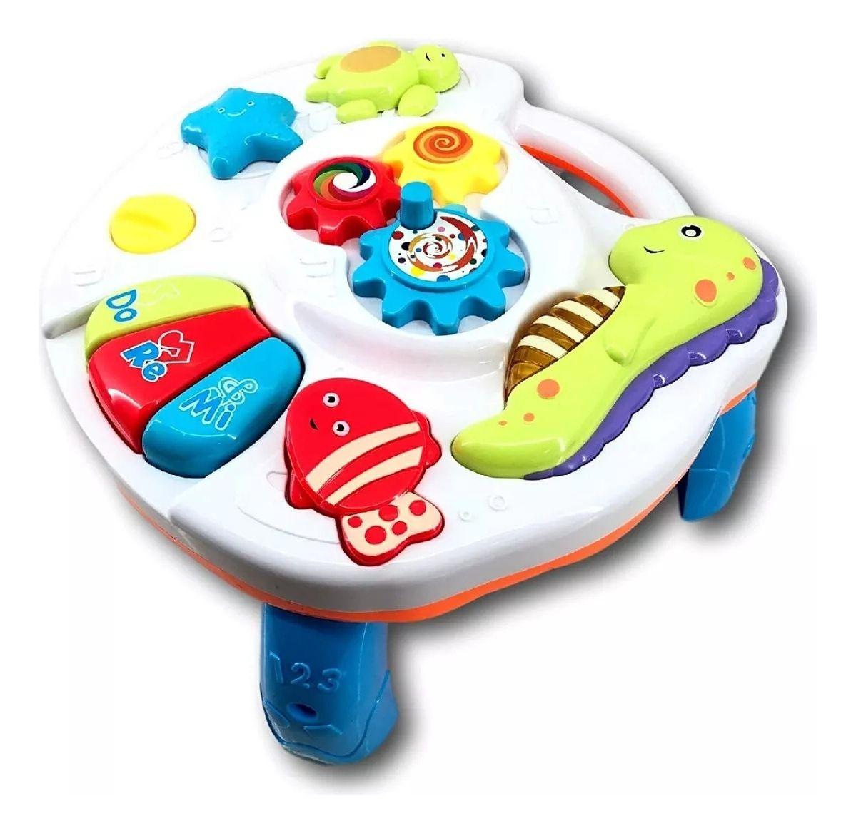 Mesa Juego 2en1 Arma Forma De Mesa Música Luces Lau-5