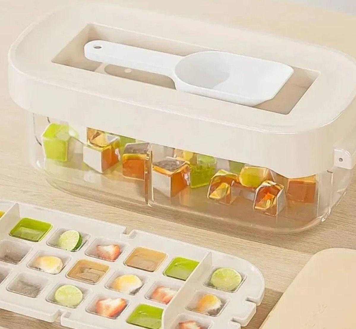 CUBETERA HIELO MOLDE DE SILICONA REUTILIZABLE COCINA LAU-9