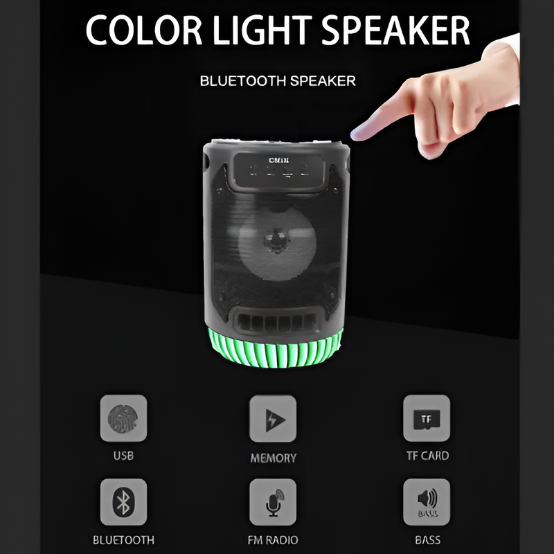 Altavoz Parlante Bluetooth Portatil Inalambrico Lau-9