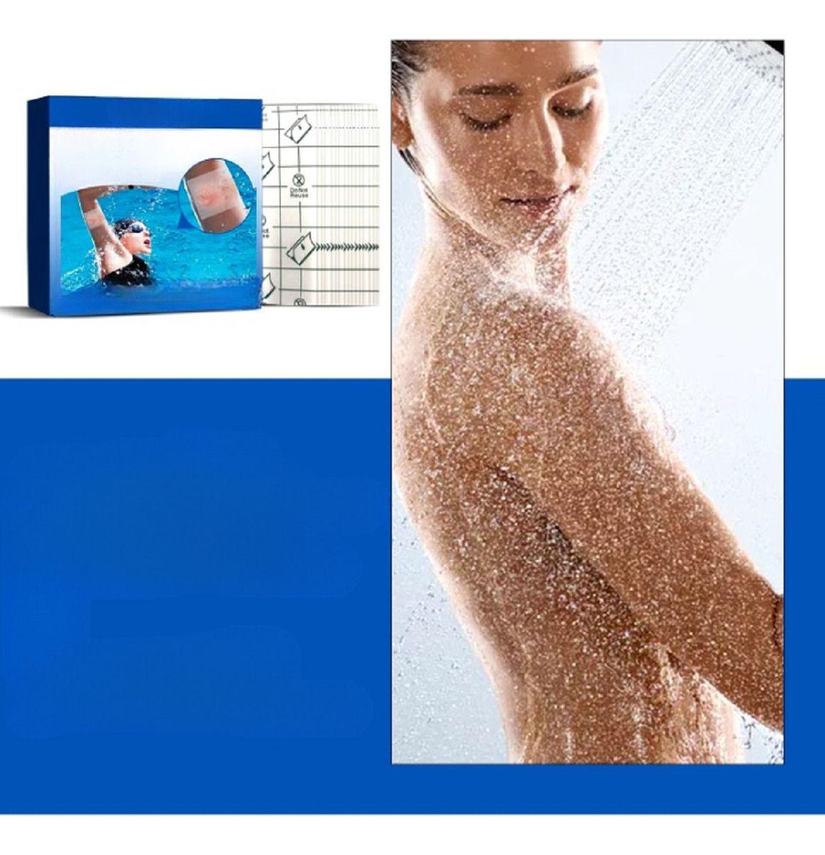 Set 10 Parches Adhesivo Impermeable Protege Tatto Herida Lau-7