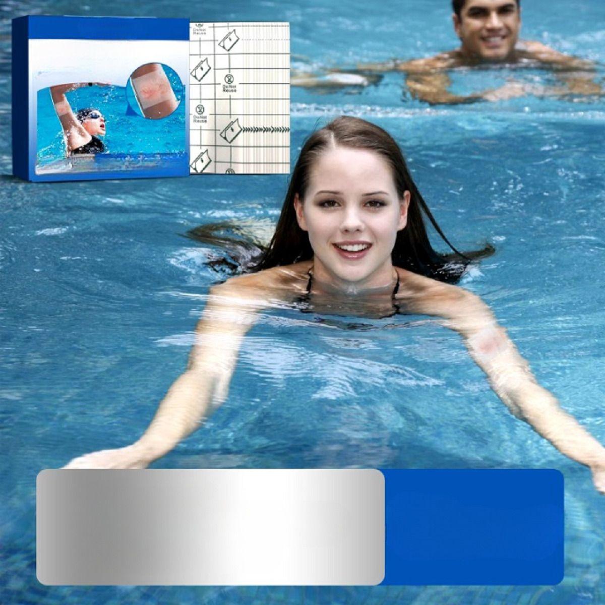 Set 10 Parches Adhesivo Impermeable Protege Tatto Herida Lau-8