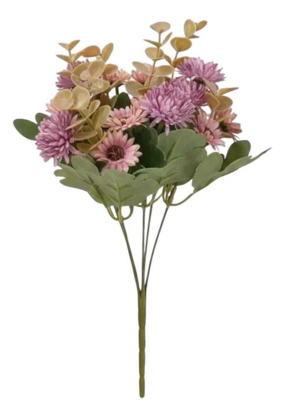 Set 3 Ramo Floral Belleza Artificial Adorno Decoración Jhn-2