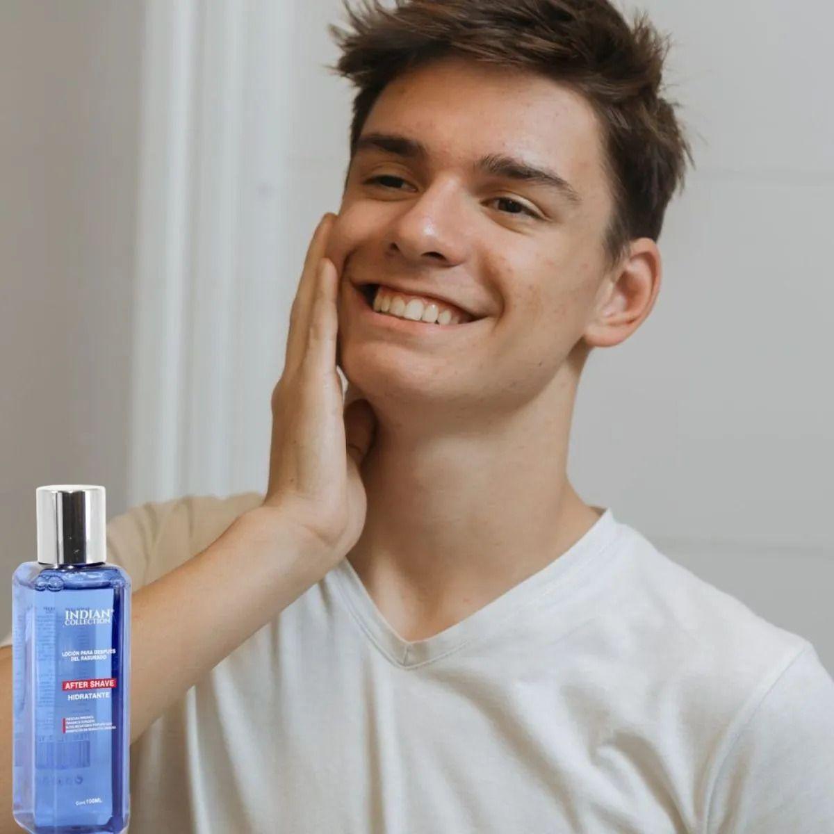 Paq 12 Tonicos Refrescante Hidratante Afeitar Hombre Lau-3