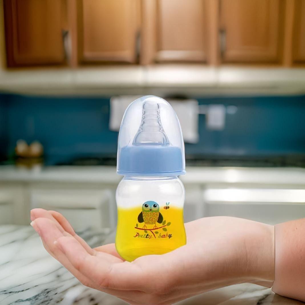 Set 5 Mamaderas Biberon 60ml Compacto Practico Bebe Lau-4