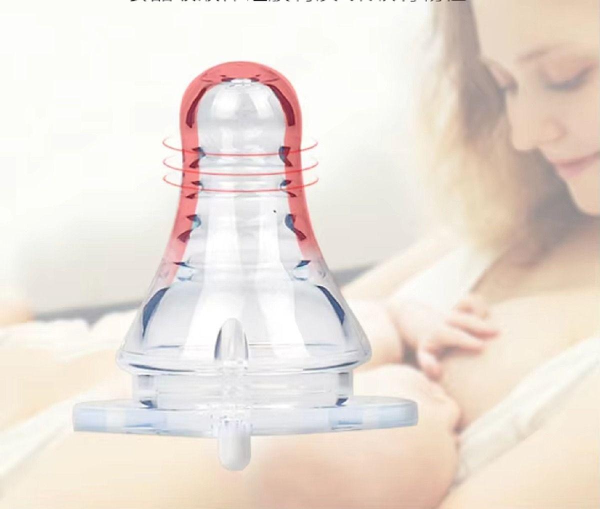 Set 5 Mamaderas Biberon 60ml Compacto Practico Bebe Lau-8