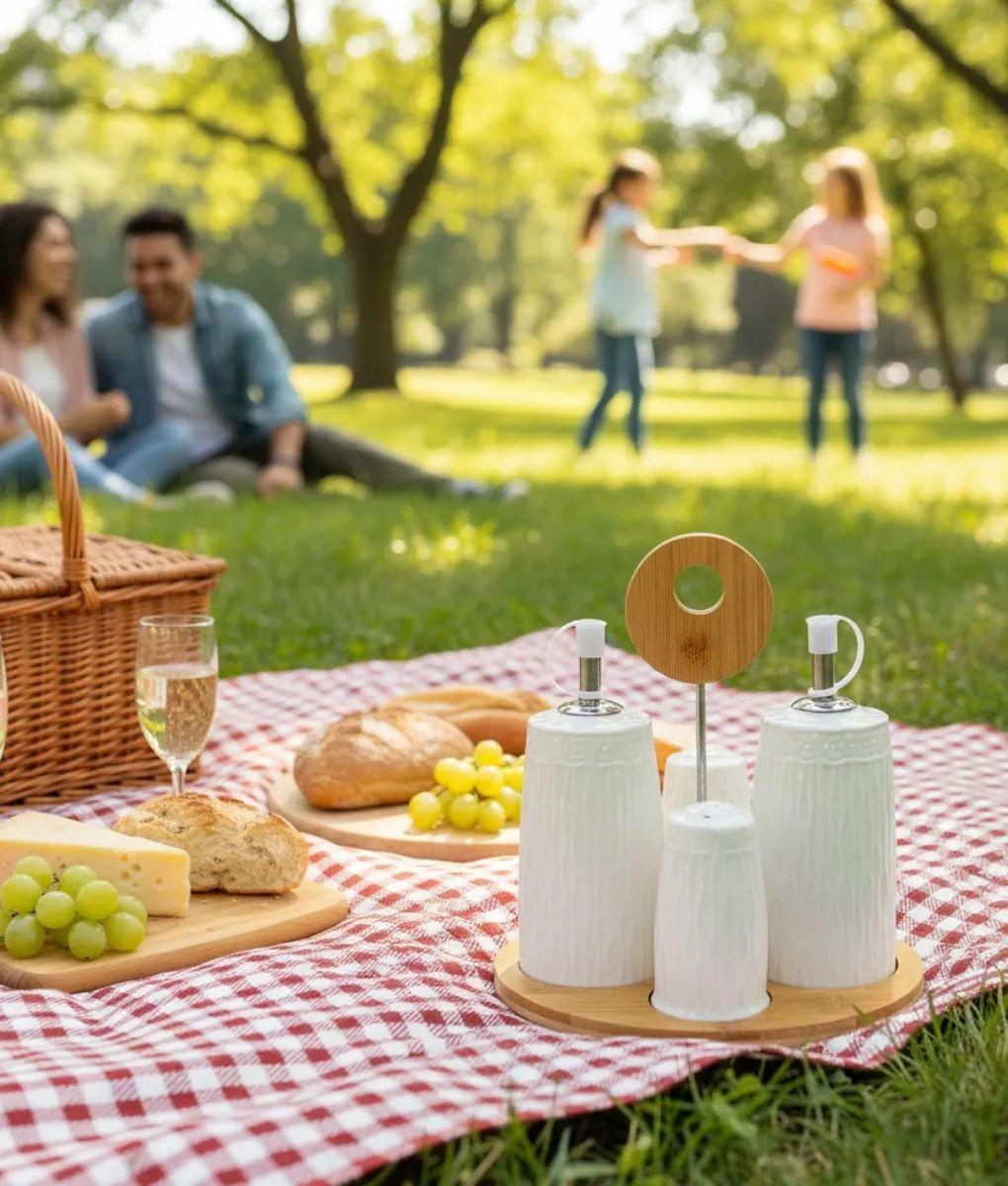 Especiero Diseño Práctico Juego Menaje Mesa Servir Jhn-2