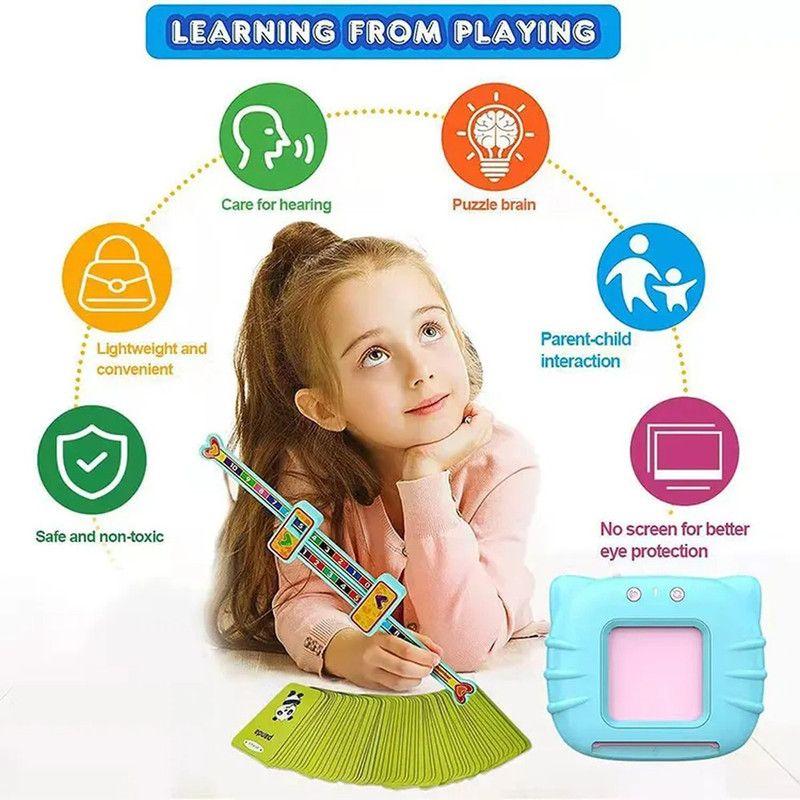 Maquina Aprendizaje Niños Inteligentes Lector Tactil Jer-7