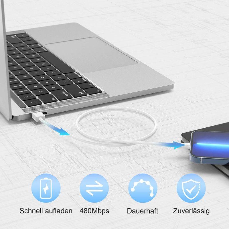 Set 6 Cable USB Carga Rapida Transferencia Datos Lau -8