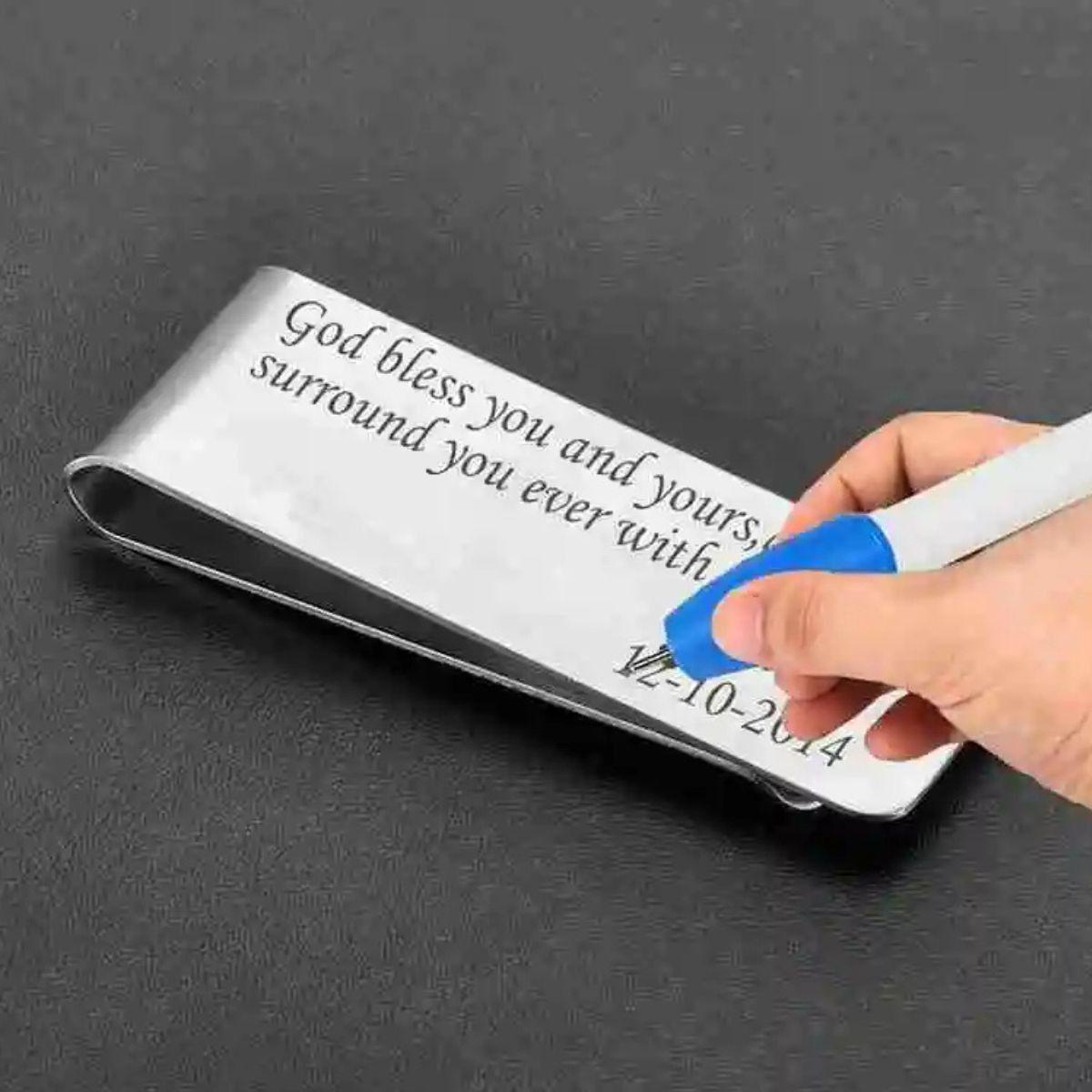 SET 4 LAPIZ GRABADOR PORTATIL PARA METAL VIDRIO PLASTICO LAU-7