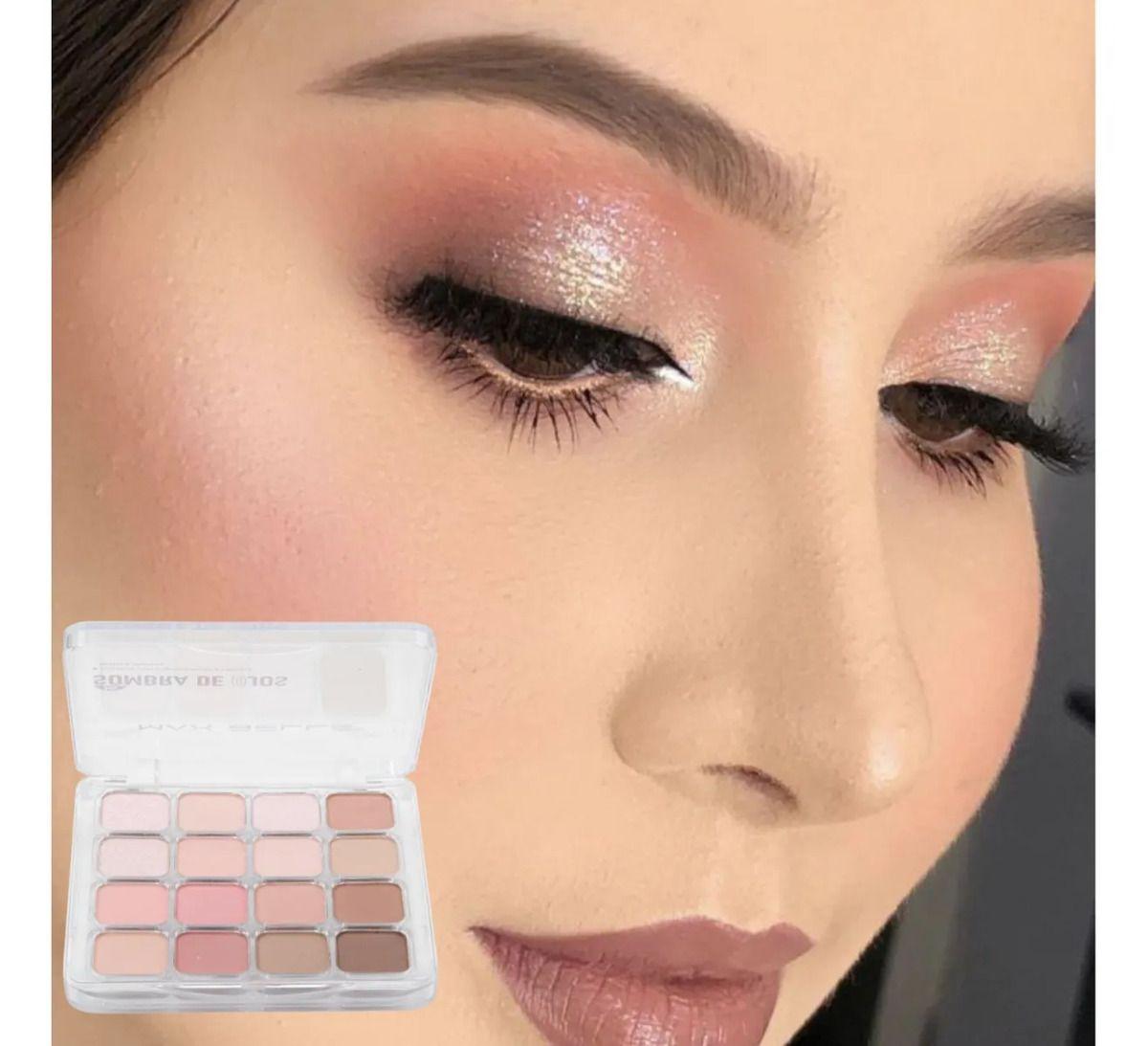 Sombra Ojos Polvo Larga Duración Efecto Textura Seda ALJ-6