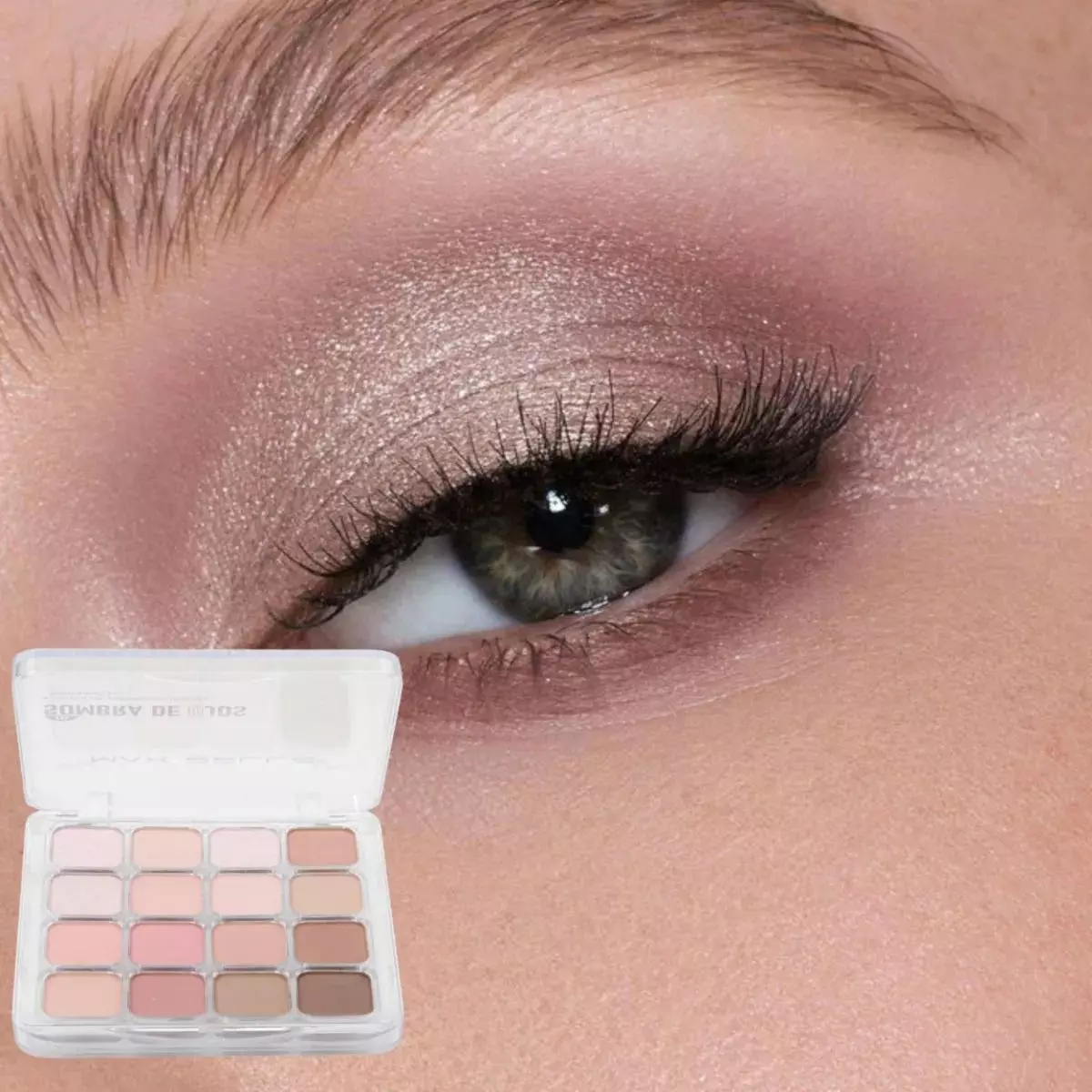 Sombra Ojos Polvo Larga Duración Efecto Textura Seda ALJ-8