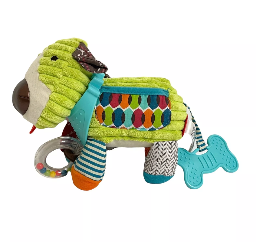 Mordedor Peluche Sensorial Estimulacion Colgante Bebe Lau-5