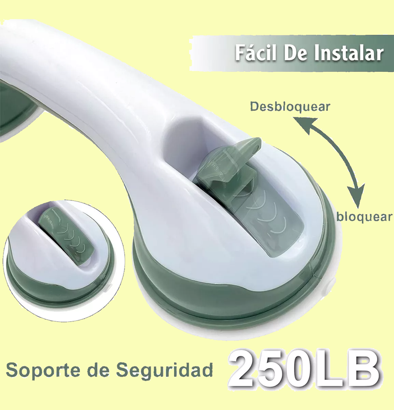 Barandilla Seguridad Baño Ventosas Potentes Rondon-5