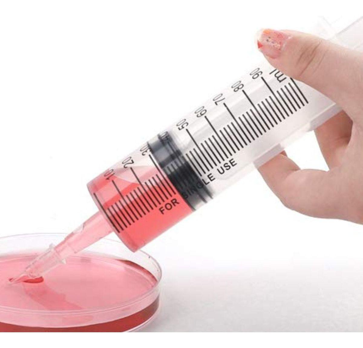 PACK 10 JERINGAS ALIMENTADOR 100ML REUTILIZABLE LAU-6