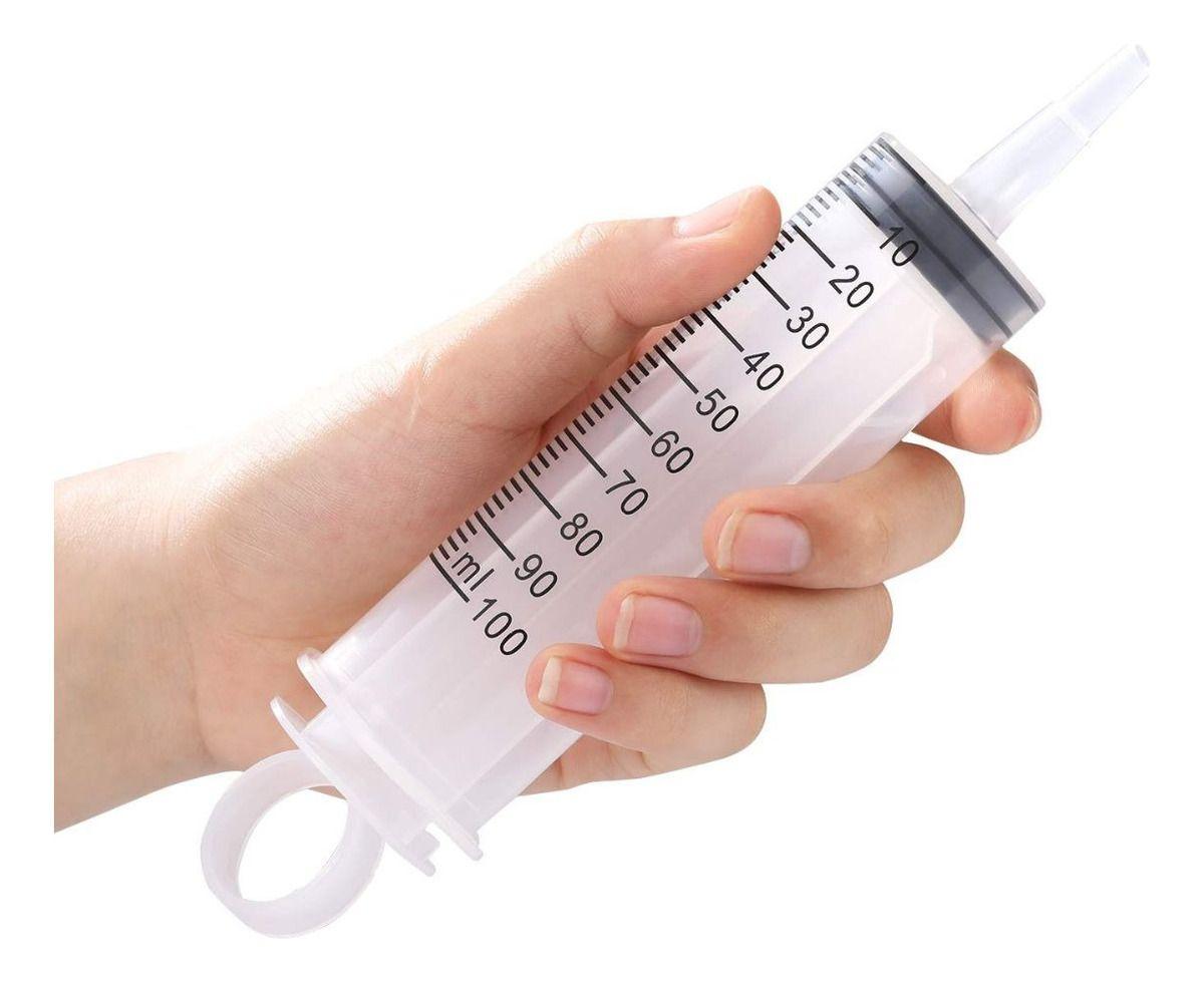 PACK 10 JERINGAS ALIMENTADOR 100ML REUTILIZABLE LAU-7