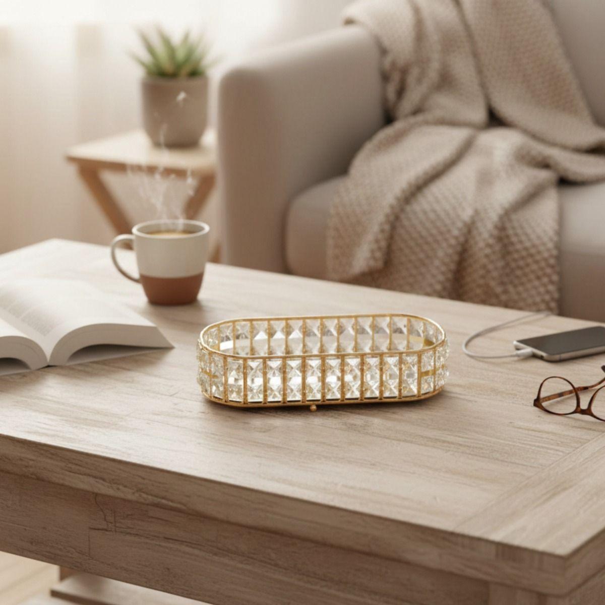 Bandeja Decorativa Organizador Multifuncional Atemporal Jhn-6