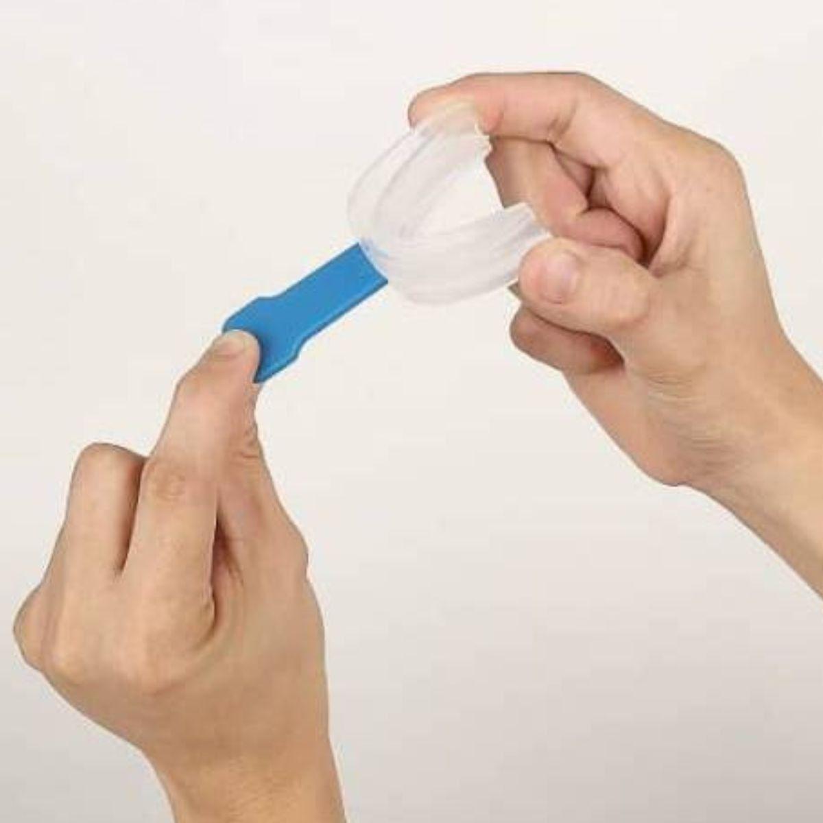 SET 3 PROTECTOR PLACA ANTI-BRUXISMO PROTECCION BUCAL LAU-9