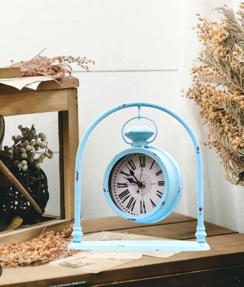 Reloj Mesa Vintage Diseño Distintivo Decorativo Hogar Jhn-8