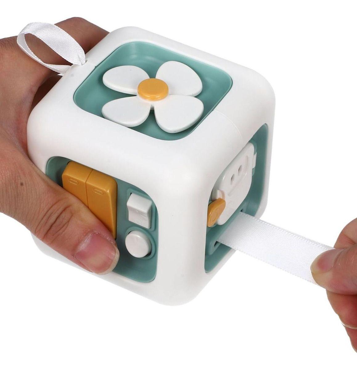 SET 2 JUGUETE CUBO DIDACTICO SENSORIAL ACTIVIDADES BEBE LAU-3