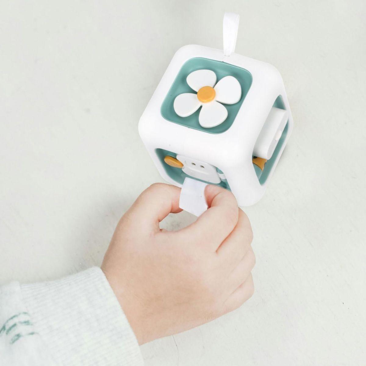 SET 2 JUGUETE CUBO DIDACTICO SENSORIAL ACTIVIDADES BEBE LAU-7