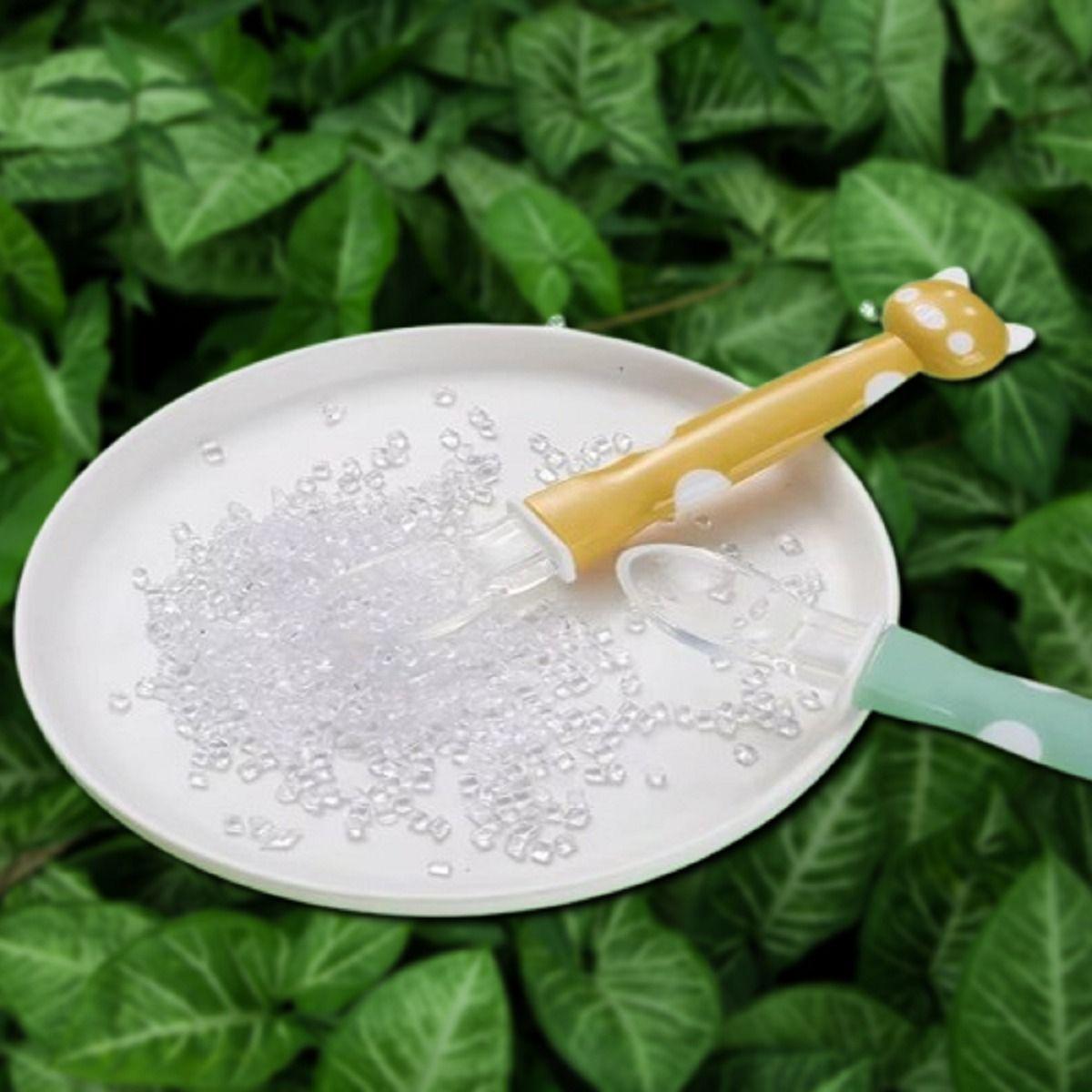 Set 3 Cucharas Silicona Entrenamiento Bebes Cocina Lau-2