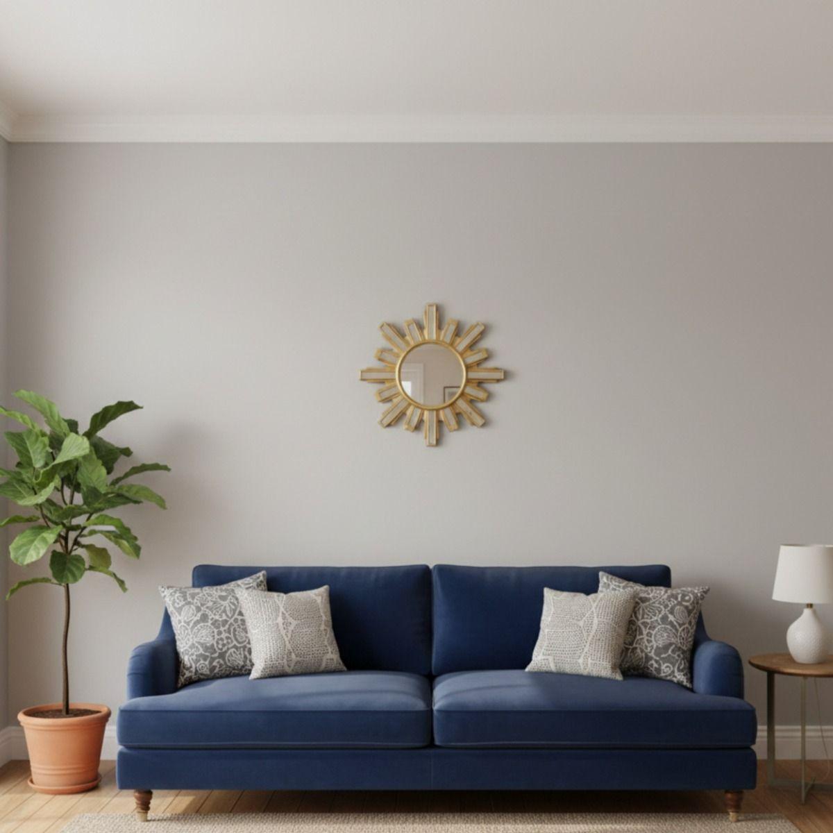 Set 3 Espejo Pared Decorativo Diseño Sol Radiante Jhn-8