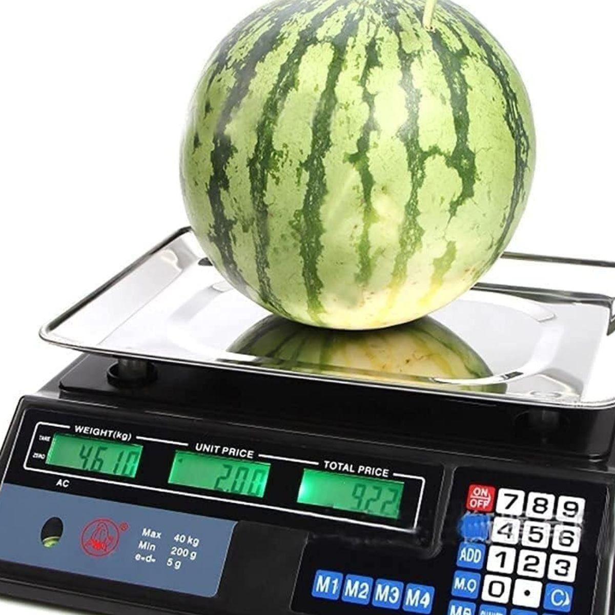 BALANZA BASCULA DIGITAL ALIMENTOS PANTALLA LED PESAJE LAU-3