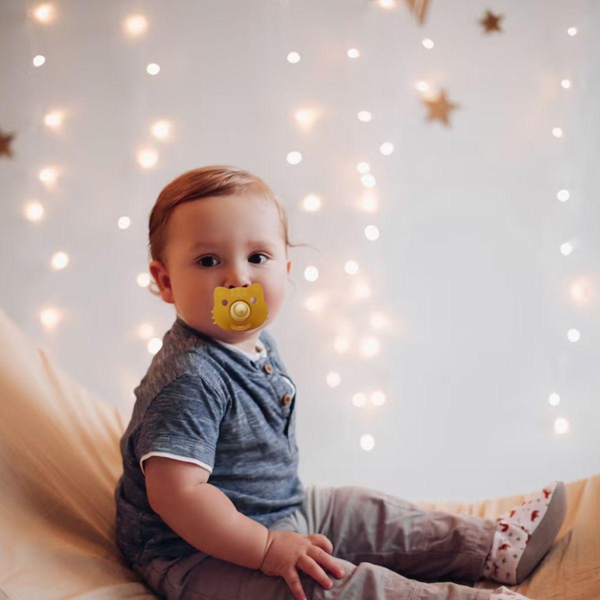 SET 2 CHUPETES CON CAJA SILICONA ANATOMICO BEBE LAU-4