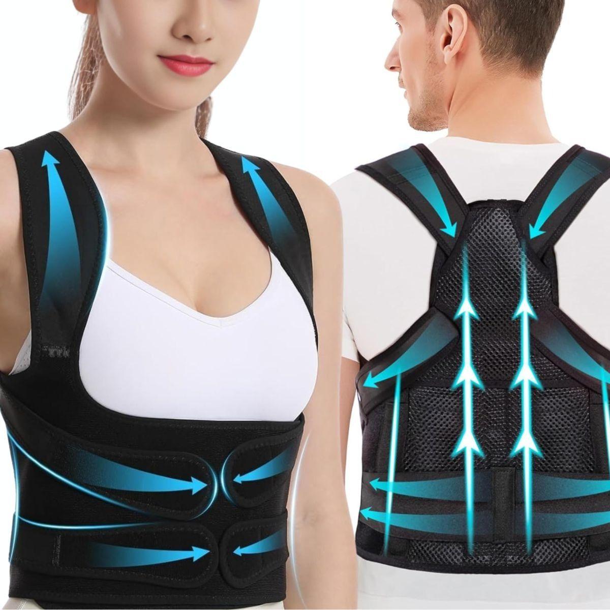 FAJA CORRECTOR DE POSTURA SOPORTE ESPALDA ALIVIO DOLOR LAU-2