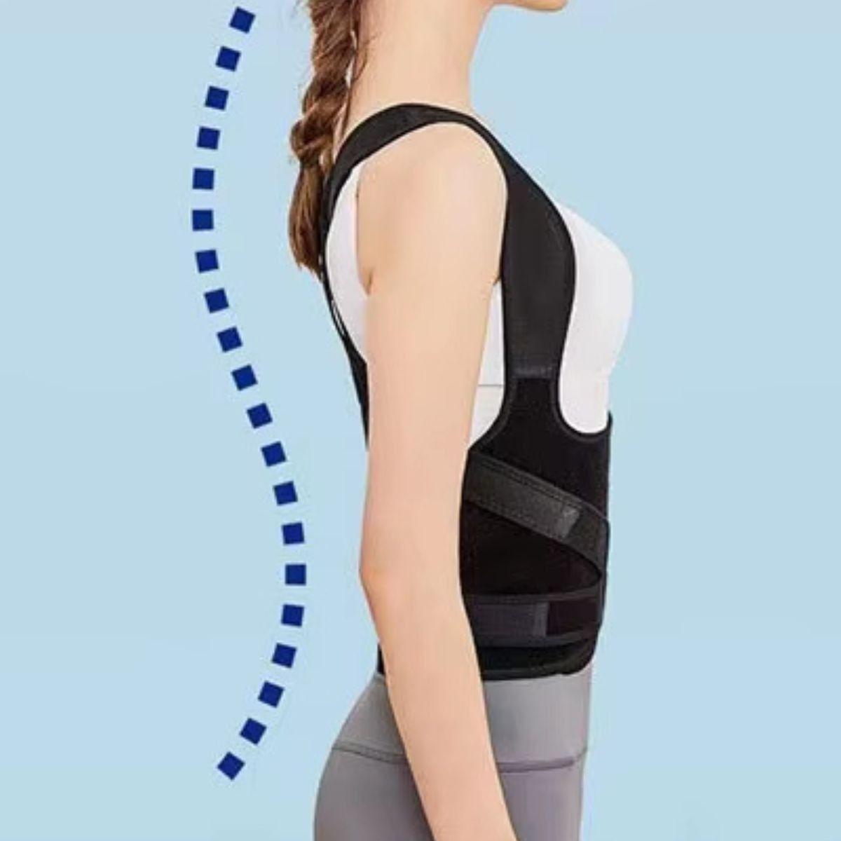 FAJA CORRECTOR DE POSTURA SOPORTE ESPALDA ALIVIO DOLOR LAU-8