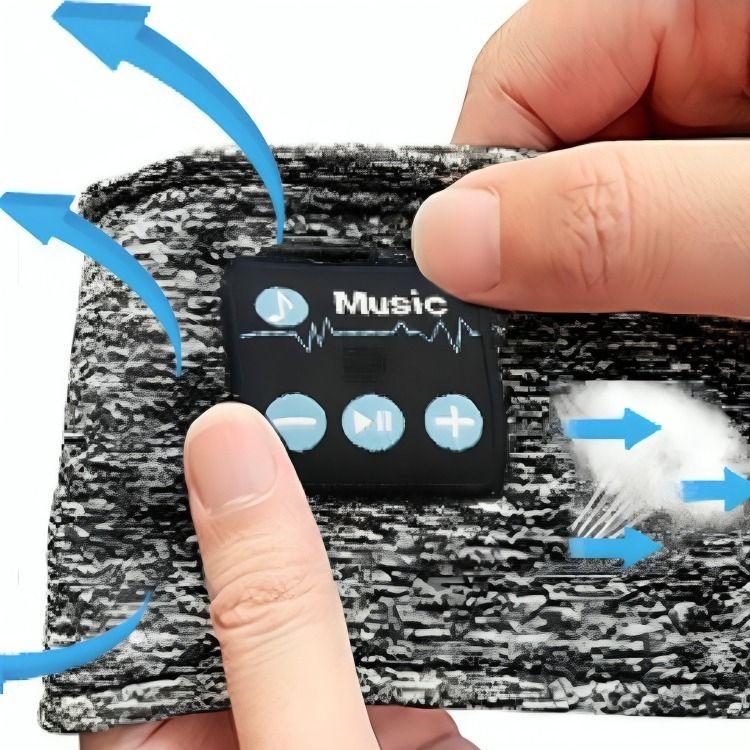 AURICULARES  BLUETOOTH ANTIFAZ 3EN1 DORMIR VIAJAR DEPORTE LAU-3