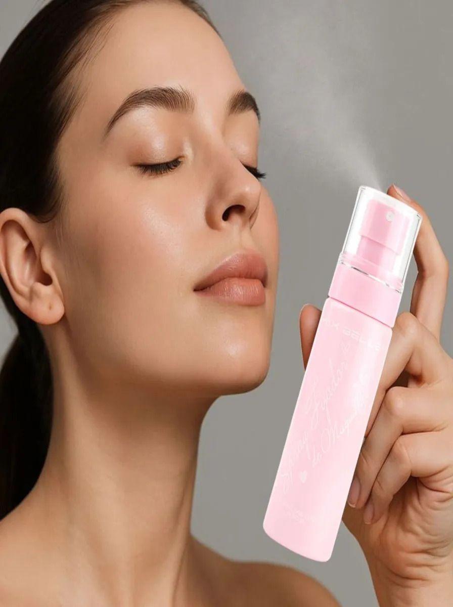 Pack 2 Spray Fijador de Maquillaje Rostro Belleza Lau -8